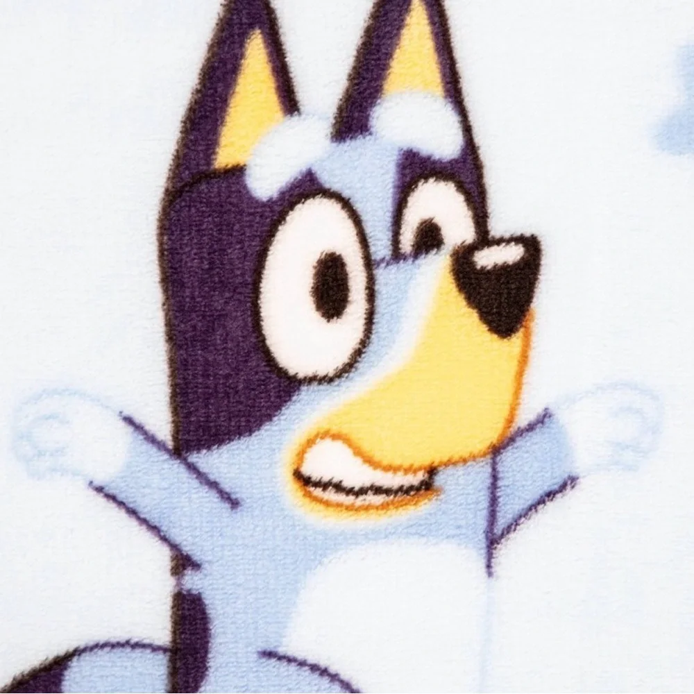 BLUEY Plush Throw super soft 46“x60“